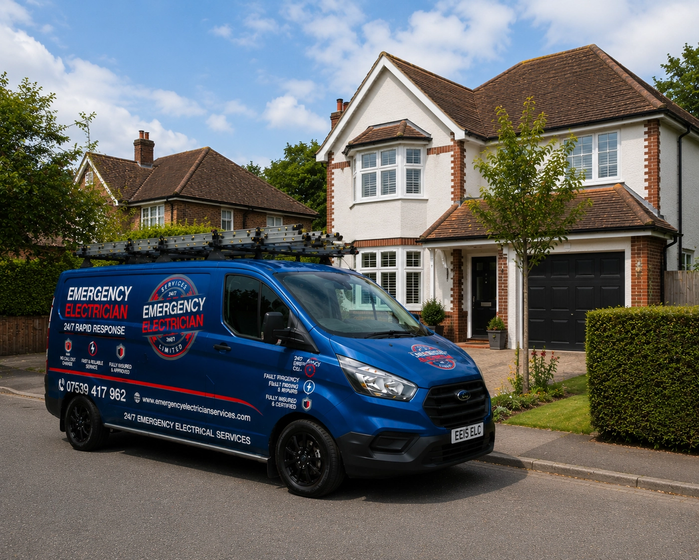 Emergency electrician providing electrical repairs in Oxfordshire