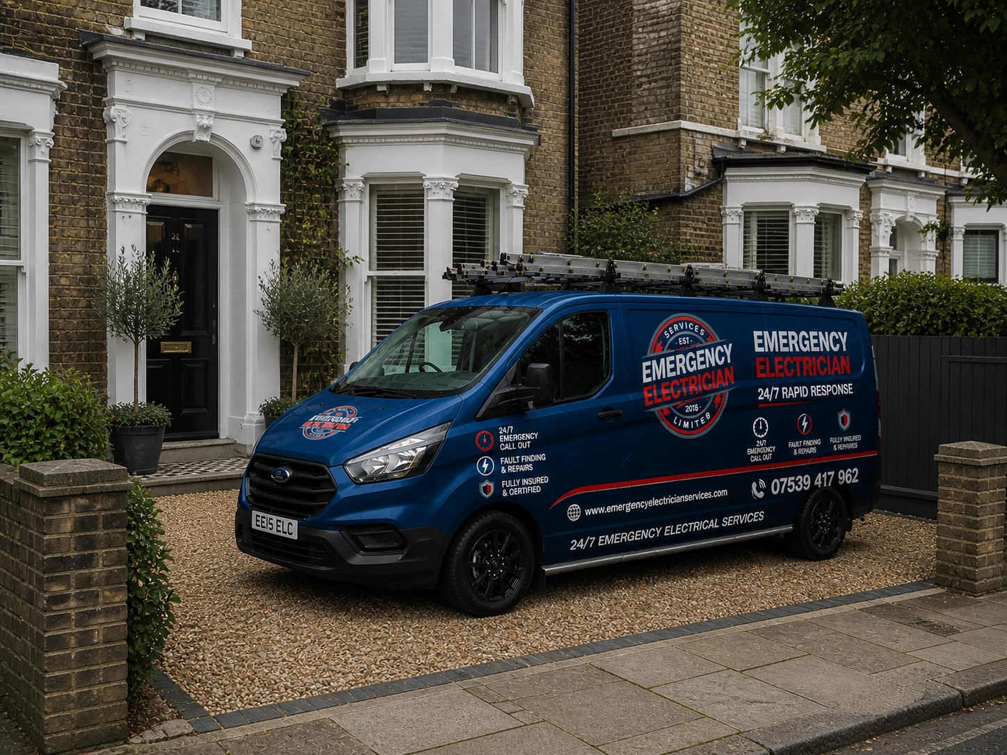 Electrical service van